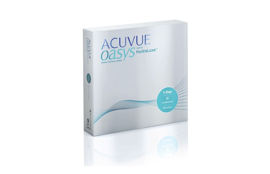 ACUVUE® OASYS 1-DAY with HydraLuxe™ Technology - 90 soczewek