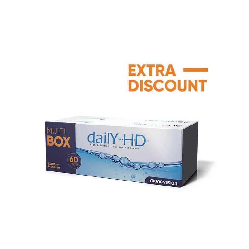 Daily HD™ - 60 soczewek - MultiBOX Daily HD™ - 60 soczewek - MultiBOX