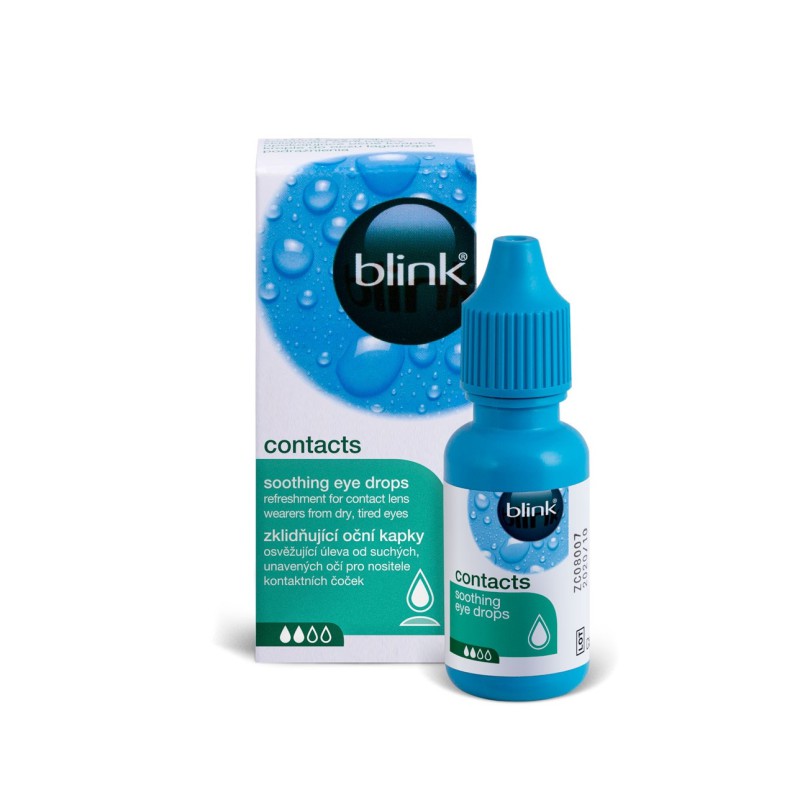Krople do oczu Blink® Contacts 10ml Krople do oczu Blink® Contacts 10ml