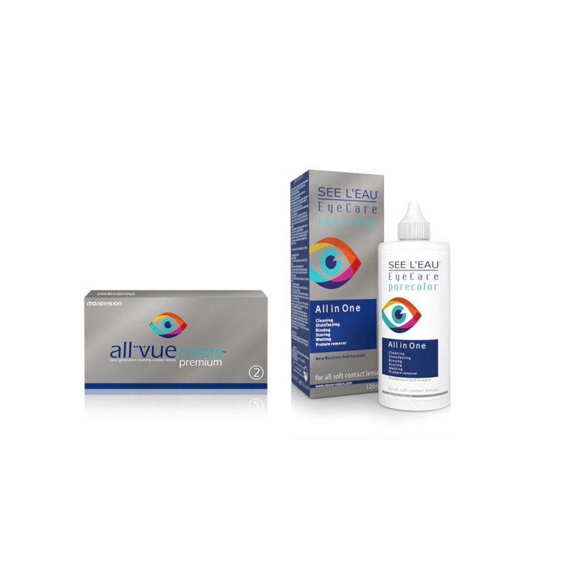 Zestaw SEE L'EAU PureColor + All Vue Colors Premium Zestaw SEE L'EAU PureColor + All Vue Colors Premium