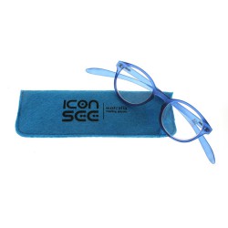 ICON SEE i103 - Okulary do czytania NIEBIESKIE