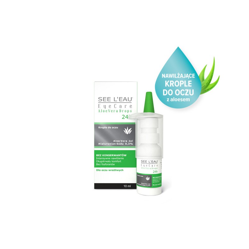 See L’eau EyeCare AloeVera Drops™ 10 ml See L’eau EyeCare AloeVera Drops™ 10 ml