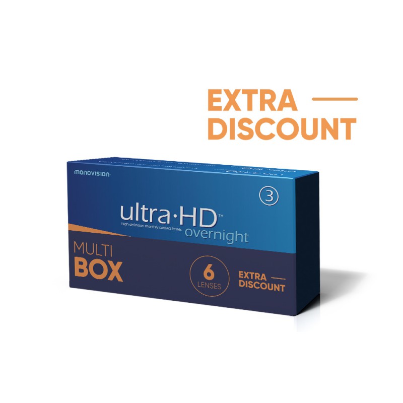 Ultra HD Overnight ™ - MultiBOX 6 soczewek Ultra HD Overnight ™ - MultiBOX 6 soczewek