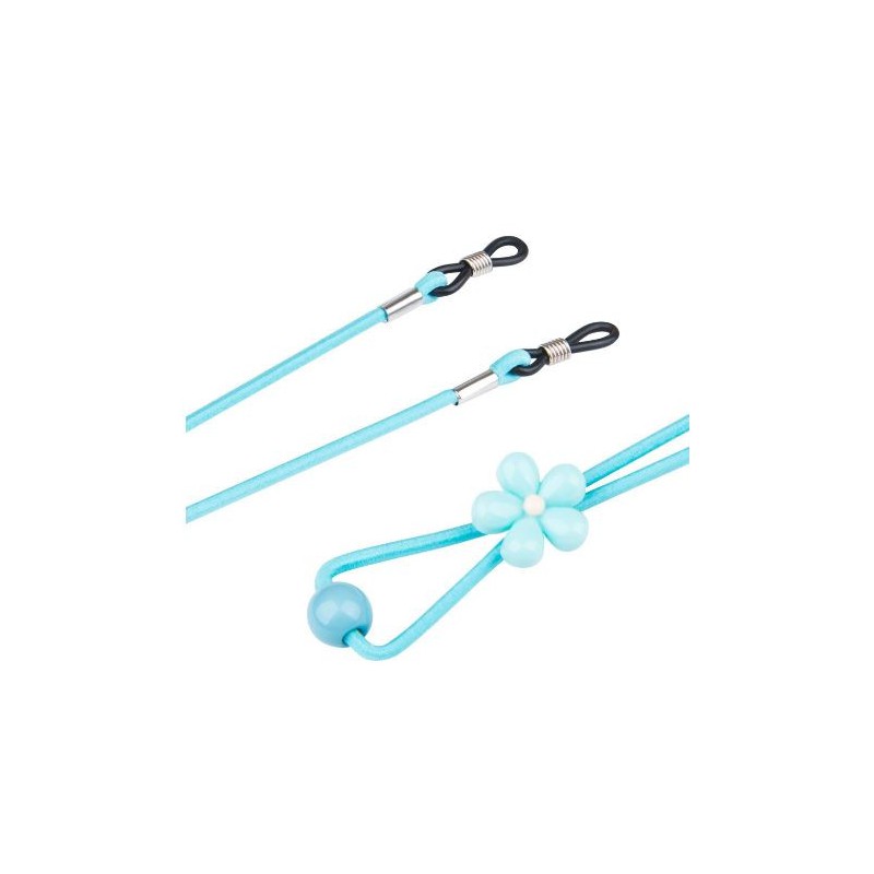 Sznureczek do okularów dla dzieci - kwiatek