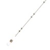 Łańcuszek do okularów kuleczka - srebrny