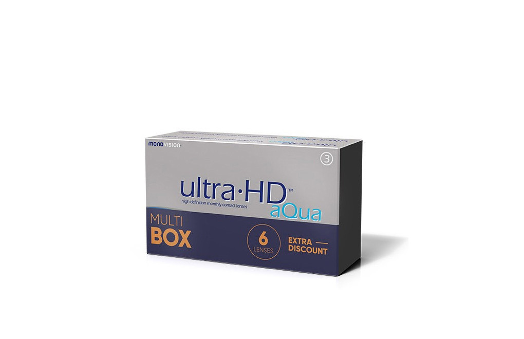 Ultra HD™ Aqua - 6 soczewek - MultiBOX