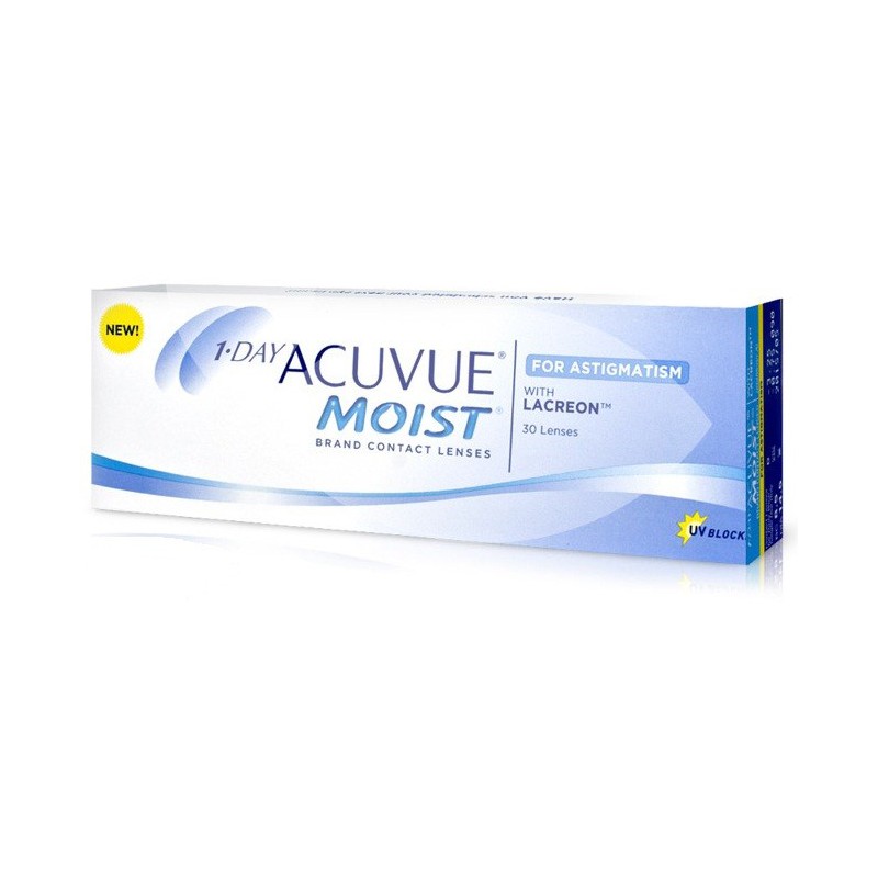 1-DAY ACUVUE® MOIST for ASTIGMATISM - 30 soczewek