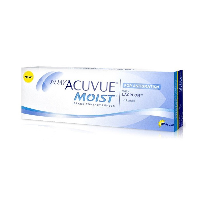 1-DAY ACUVUE® MOIST for ASTIGMATISM - 30 soczewek 1-DAY ACUVUE® MOIST for ASTIGMATISM - 30 soczewek