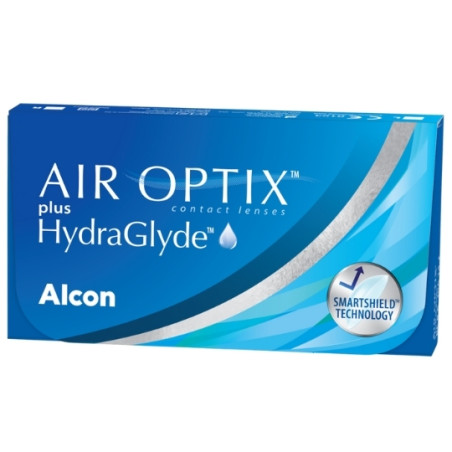 Air Optix plus Hydra Glyde - 6 soczewek