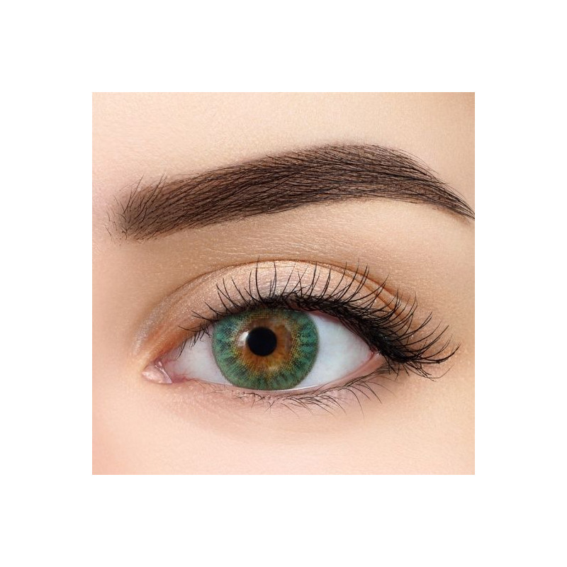 All Vue Colors Plus - kolor zielony - 2 soczewki