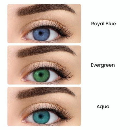 All Vue Colors Soft Plus - 2 soczewki (Evergreen)