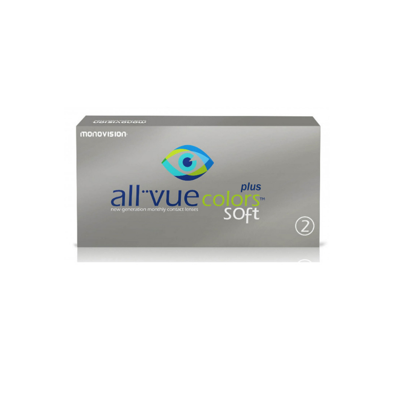 All Vue Colors Soft Plus - 2 soczewki (Royal Blue)