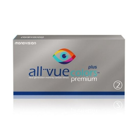All Vue Colors Premium Plus - kolor Violet - 2 soczewki