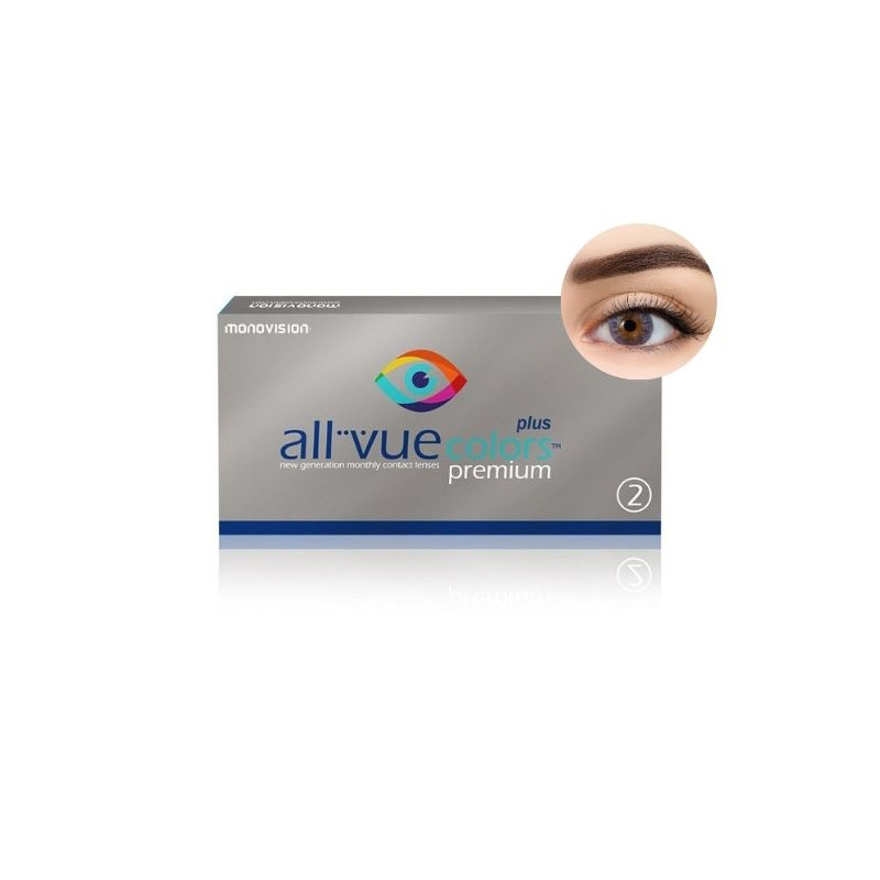 All Vue Colors Premium Plus - kolor Violet - 2 soczewki