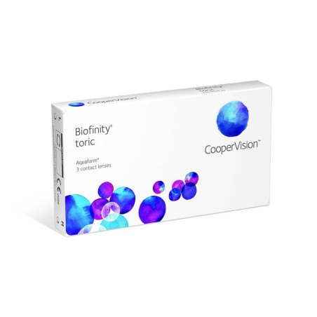 Biofinity toric - 3 soczewki