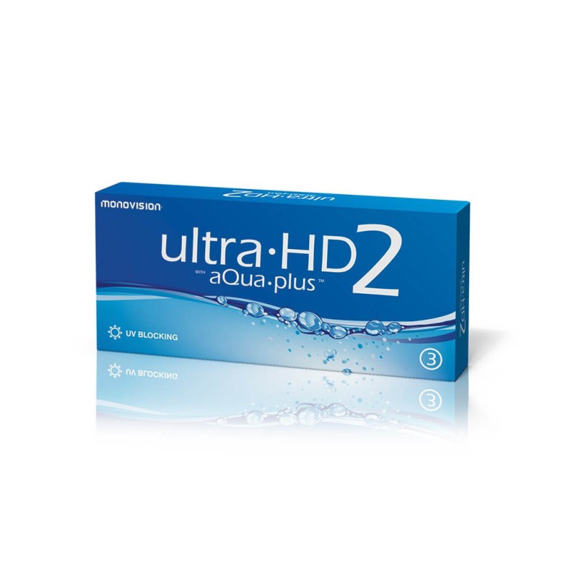 Ultra HD2 Aqua Plus ™ - 3 soczewki Ultra HD2 Aqua Plus ™ - 3 soczewki