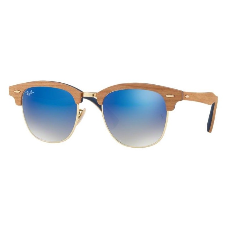 Ray-Ban 3016M CLUBMASTER WOOD kolor 1180/7Q rozmiar 51 Ray-Ban 3016M CLUBMASTER WOOD kolor 1180/7Q rozmiar 51