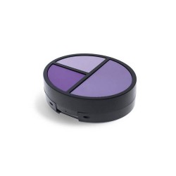 Kolorowe etui z lusterkiem i pęsetą - Violet Kolorowe etui z lusterkiem i pęsetą - Violet