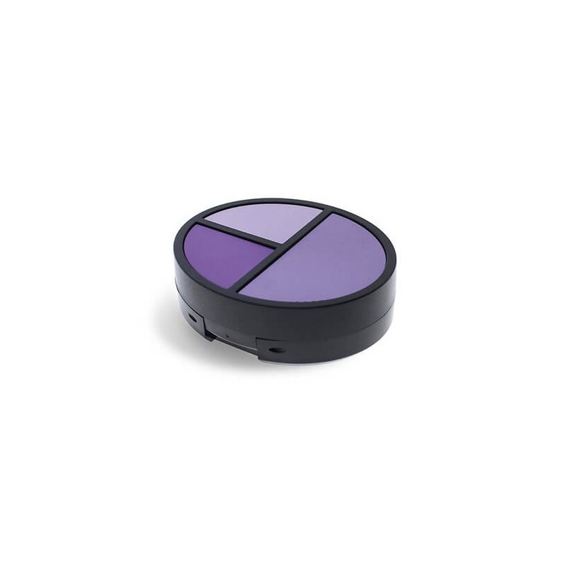 Kolorowe etui z lusterkiem i pęsetą - Violet Kolorowe etui z lusterkiem i pęsetą - Violet
