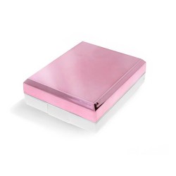 Kolorowe etui z lusterkiem i pęsetą - Pink Box