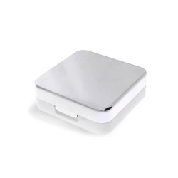 Kolorowe etui z lusterkiem i pęsetą - Silver Kolorowe etui z lusterkiem i pęsetą - Silver