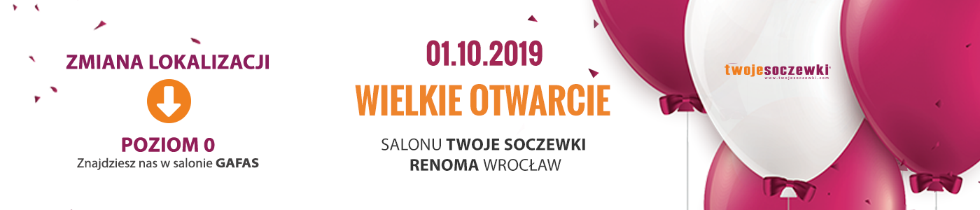 Wielkie otwarcie salonu Twoje Soczewki w Renomie we Wrocławiu