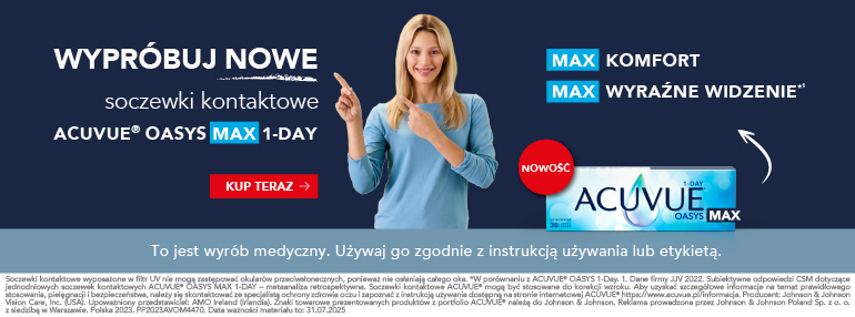 Acuvue 1-DAY Oasys MAX 50PLN