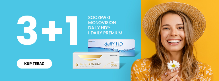 Wiosenna promocja na Soczewki Daily HD i Daily Premium