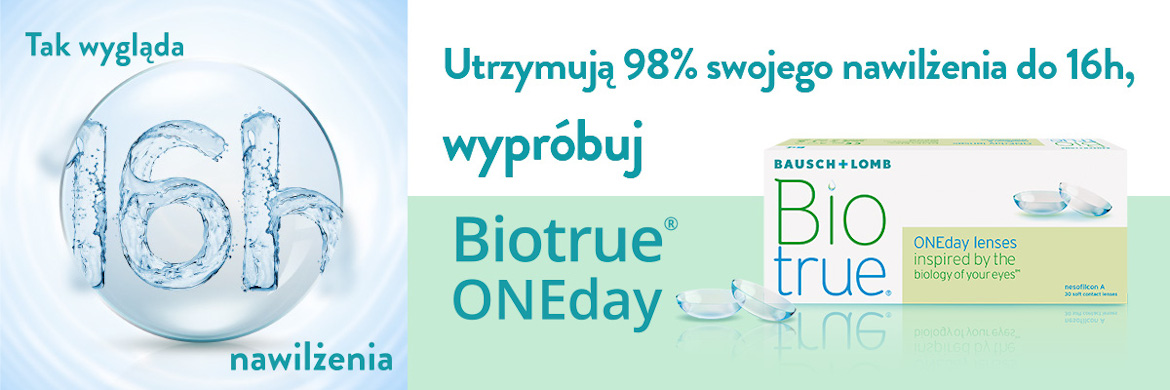 Biotrue ONEday 98% nawilżenia do 16 godzin