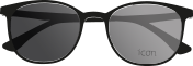 Nakładka na okulary korekcyjne ICON i944 z filtrem szarej polaryzacji