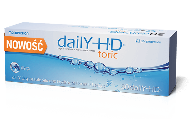 Soczewki Daily HD Toric